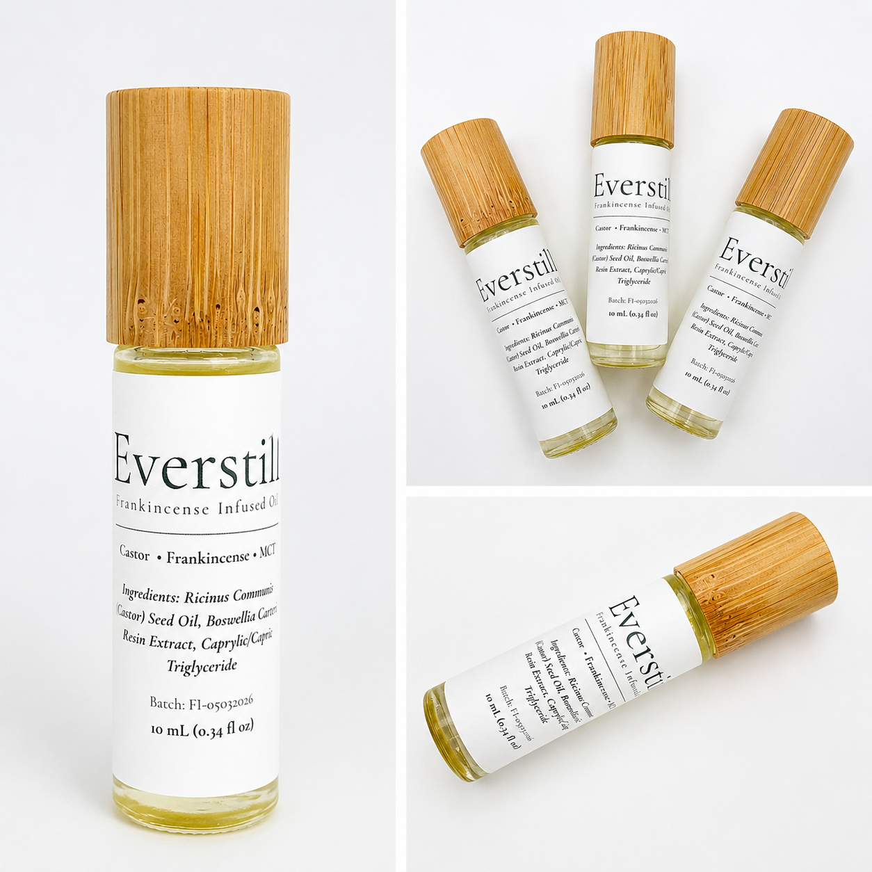 Everstill Frankincense Infused Oil Roller | 10 mL